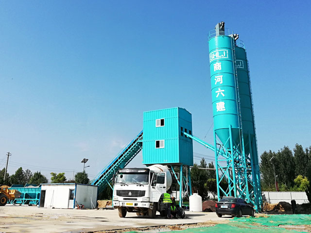 hzs60模塊集裝箱(xiāng)式(shì)混凝土攪(jiǎo)拌站